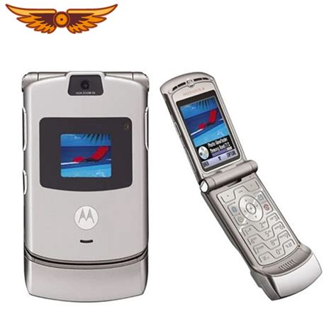 original motorola razr flip phone.